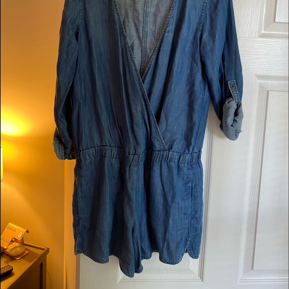 Jean style LOFT Romper. 00 - Picture 3 of 8